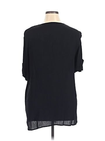 Sag Harbor Short Sleeve Blouse (view 2)