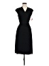 Nine West Solid Black Cocktail Dress Size M - photo 1