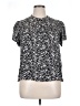 Lucky Brand Silver Short Sleeve Blouse Size XL - photo 1
