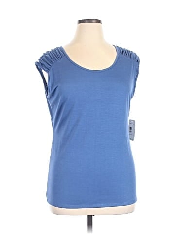 Great Northwest Indigo Sleeveless T-Shirt (view 1)