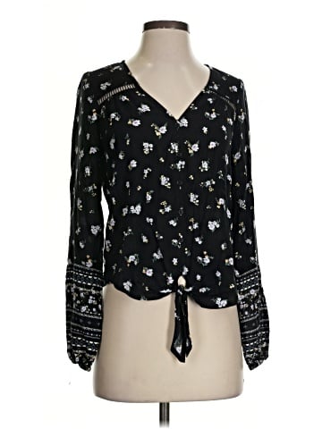 Hippie Rose Long Sleeve Blouse (view 1)