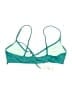 Cupshe 100% Polyester Teal Swimsuit Top Size L - photo 2
