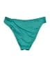 Cupshe 100% Polyester Teal Swimsuit Bottoms Size L - photo 2