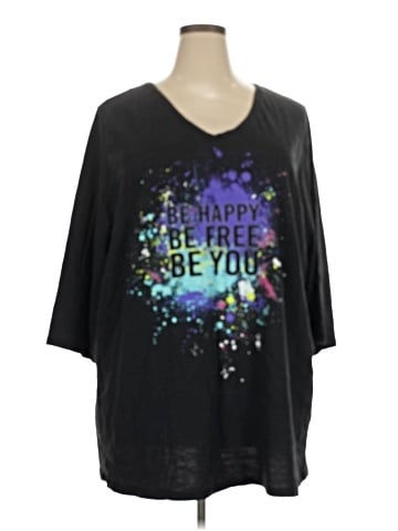 Catherines 3/4 Sleeve T-Shirt (view 1)