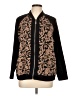 Susan Graver Paisley Black Jacket Size L - photo 1