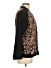 Susan Graver Paisley Black Jacket Size L - photo 4