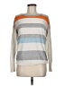 Vince Camuto Stripes Gray Pullover Sweater Size M - photo 1