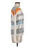 Vince Camuto Stripes Gray Pullover Sweater Size M - photo 4
