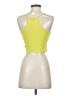 Topshop 100% Viscose Yellow Tank Top Size 0 - photo 2