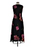 Studio 1 100% Polyester Floral Black Cocktail Dress Size 8 - photo 2