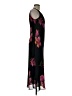 Studio 1 100% Polyester Floral Black Cocktail Dress Size 8 - photo 4