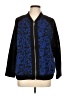 Susan Graver Paisley Blue Jacket Size L - photo 1