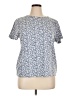Talbots Blue Short Sleeve Top Size XL - photo 1