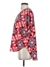 Ivy Jane Red 3/4 Sleeve Blouse Size XS - photo 5