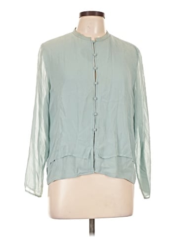 Eileen Fisher 3/4 Sleeve Silk Top (view 1)