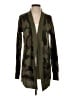 Aqua 100% Acrylic Camo Green Cardigan Size XS - photo 1