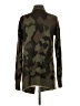 Aqua 100% Acrylic Camo Green Cardigan Size XS - photo 2