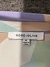 Rose + Olive 100% Polyester Color Block Silver Long Sleeve Blouse Size 1X - photo 7