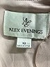 Alex Evenings 100% Polyester Gray Cocktail Dress Size 10 - photo 4