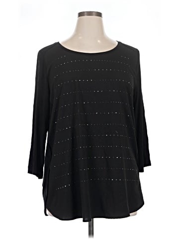 Apt. 9 3/4 Sleeve Top (view 1)