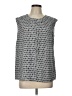 Violet & Claire 100% Polyester Gray Sleeveless Blouse Size L - photo 1