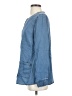 Soft Surroundings Blue Long Sleeve Blouse Size S - photo 5