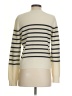 MNG Stripes Ivory Pullover Sweater Size S - photo 2