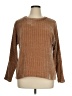 Chenault 100% Polyester Metallic Brown Pullover Sweater Size XL - photo 1