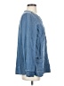 Soft Surroundings Blue Long Sleeve Blouse Size S - photo 4