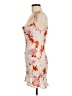 Zara Floral Ivory Cocktail Dress Size M - photo 5