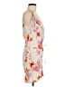 Zara Floral Ivory Cocktail Dress Size M - photo 4