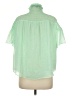 Ann Taylor Green Short Sleeve Blouse Size M - photo 2