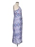 Sim & Sam Print Blue Cocktail Dress Size L - photo 4