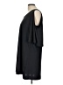 ECI Solid Black Casual Dress Size L - photo 5