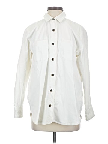 J.Crew Factory Store Long Sleeve Button-Down Shirt (view 1)