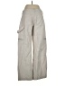 Garage 100% Cotton Gray Cargo Pants Size 3 - photo 2