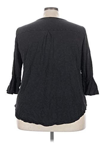 Style&Co 3/4 Sleeve Blouse (view 2)