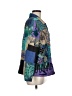 Indigo Moon Print Blue Jacket Size M (estimated) - photo 4