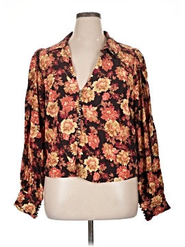 Free People Long Sleeve Blouse