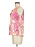 Coldwater Creek 100% Polyester Pink Sleeveless Blouse Size 8 - photo 5