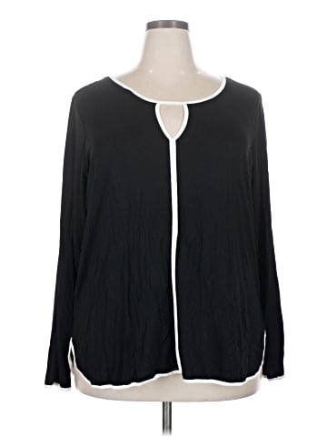 Cable & Gauge Long Sleeve Blouse (view 1)
