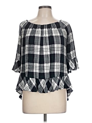 BeachLunchLounge 3/4 Sleeve Blouse (view 1)
