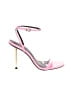 Express Color Block Pink Sandals Size 8 - photo 1