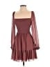 Wilfred 100% Polyester Burgundy Cocktail Dress Size XS - photo 1