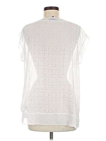 Eileen Fisher Short Sleeve Blouse (view 2)