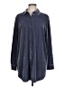 Soft Surroundings Gray Long Sleeve Blouse Size L - photo 1
