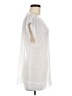 Eileen Fisher 100% Polyester White Short Sleeve Blouse Size M - photo 4