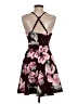 Speechless 100% Polyester Floral Burgundy Cocktail Dress Size 6 - photo 2
