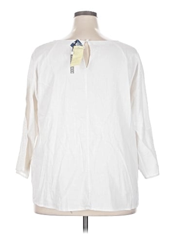 Ava Christine 3/4 Sleeve Blouse (view 2)