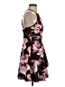 Speechless 100% Polyester Floral Burgundy Cocktail Dress Size 6 - photo 4